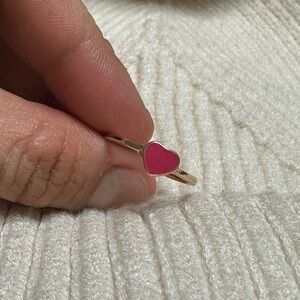 Mini hot pink heart